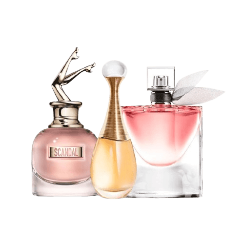 3-Piece Fragrance Set: Scandal, J'adore & La Vie Est Belle Thumbnail 1