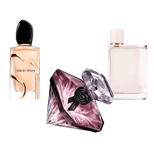 3-Piece Women's Fragrance Set: Giorgio Armani Sí, Lancôme La Nuit Trésor, Narciso Rodriguez For Her Principal
