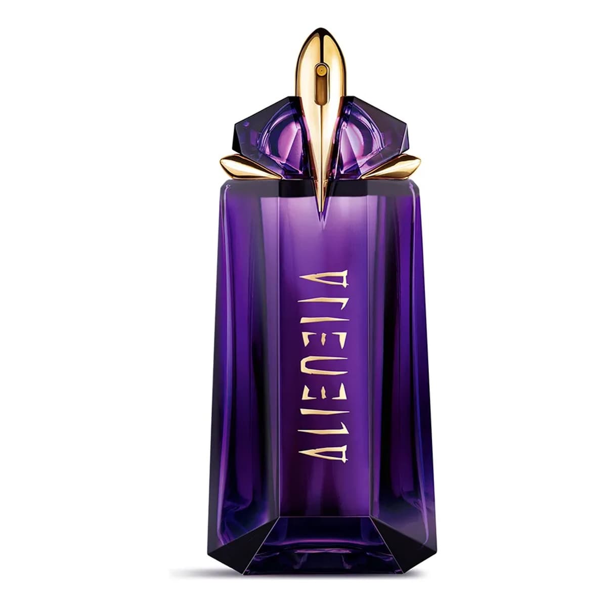 Amadeirado Floral Fragrância Marcante e Solar Jasmim Sambac Madeira de Cashmeran e Âmbar Branco Alien Eau de Parfum Mugler